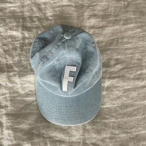 rey to z denim baby F hat